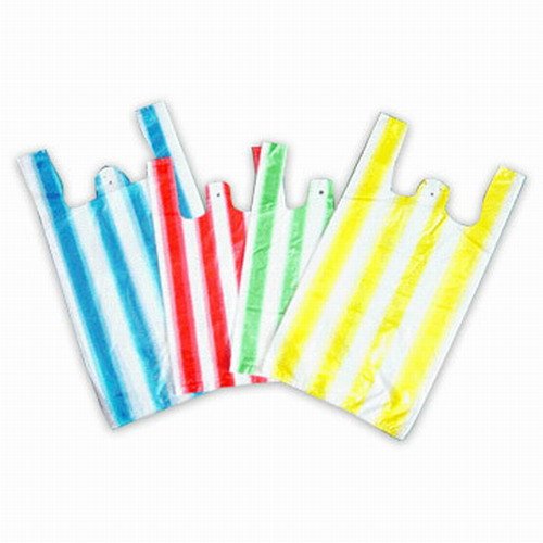 Plasticos Sacolas de cores duplas