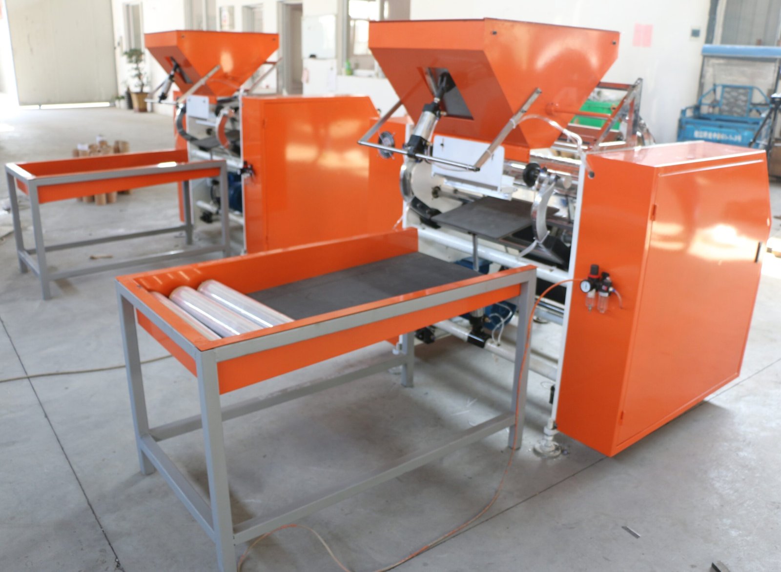 Rebobinadeira para Stretch PE e PVC